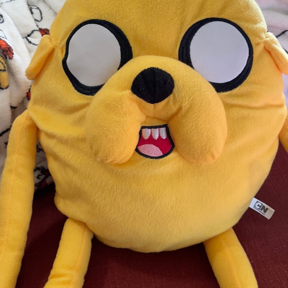 JAKE THE DOG plushie from adventure time!